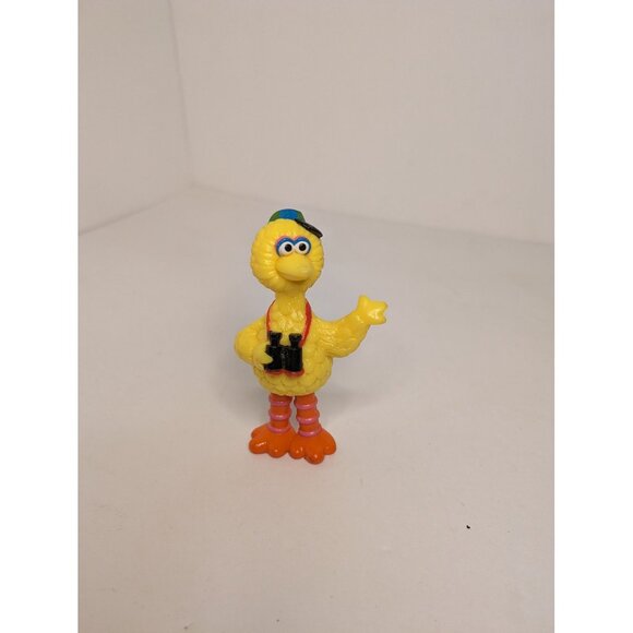 Sesame Street Big Bird with Binoculars PVC Figurine Toy - Picture 1 of 2